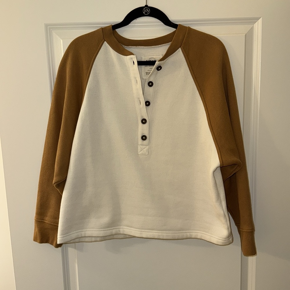Madewell MWL Baseball Sweatshirt